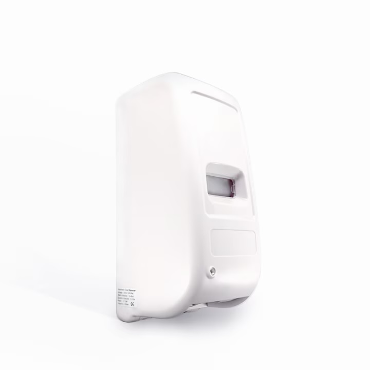 White AYT Electrical automatic wall-mounted soap and sanitizer dispenser